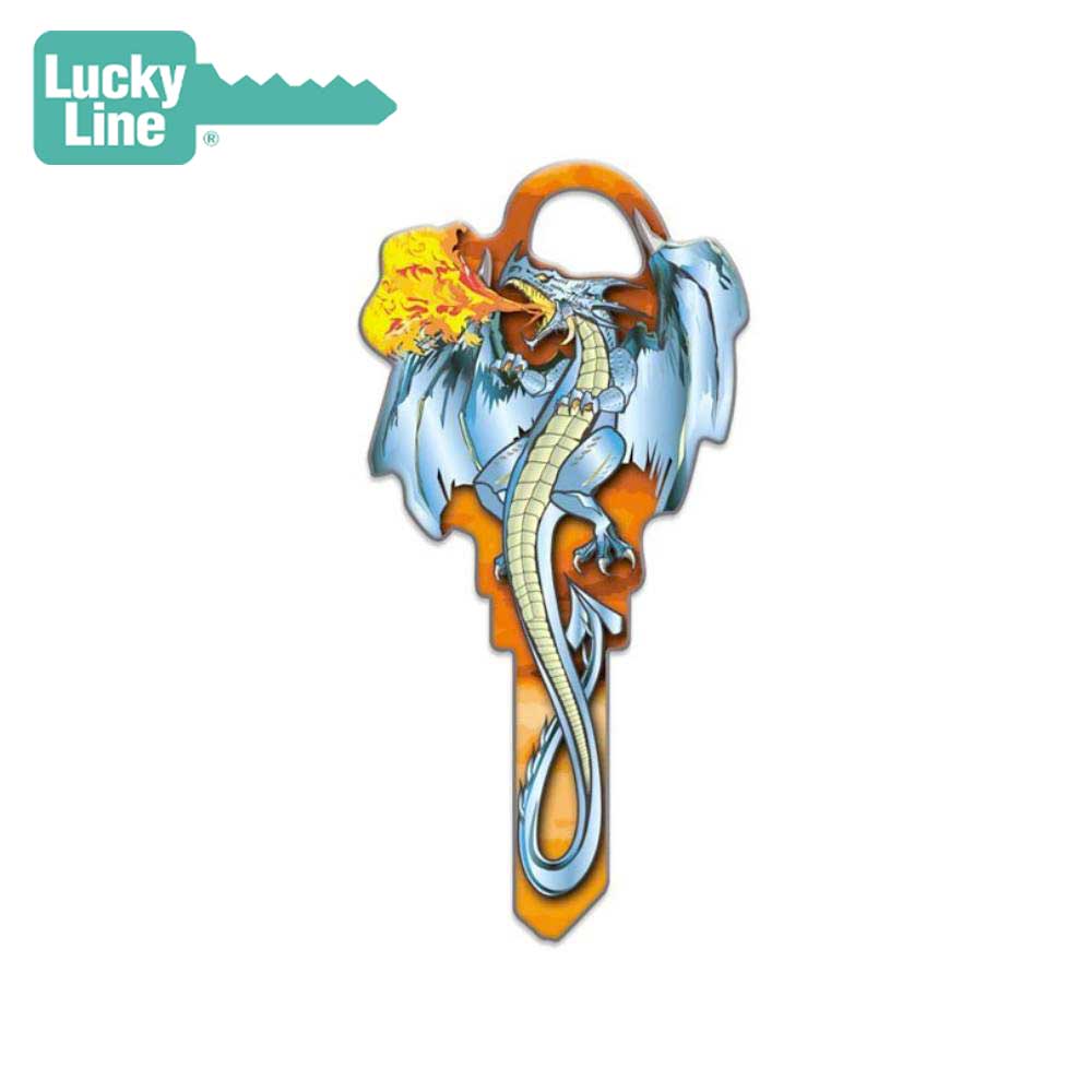 Lucky Line - B145K - Dragon Key Shapes- Kwikset (KW1) - 5 Pack