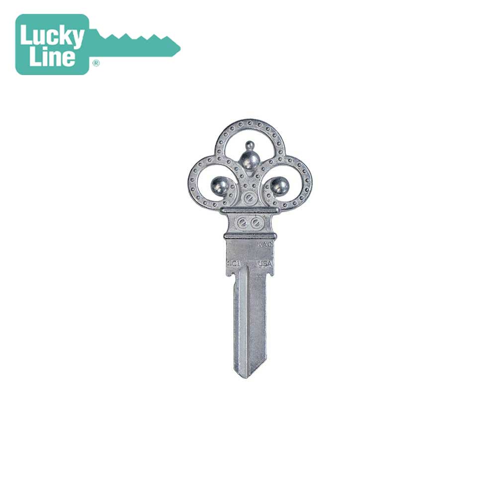 Lucky Line - B303S - Forged Skeleton Key Shapes - Schlage (SC1) - 5 Pack