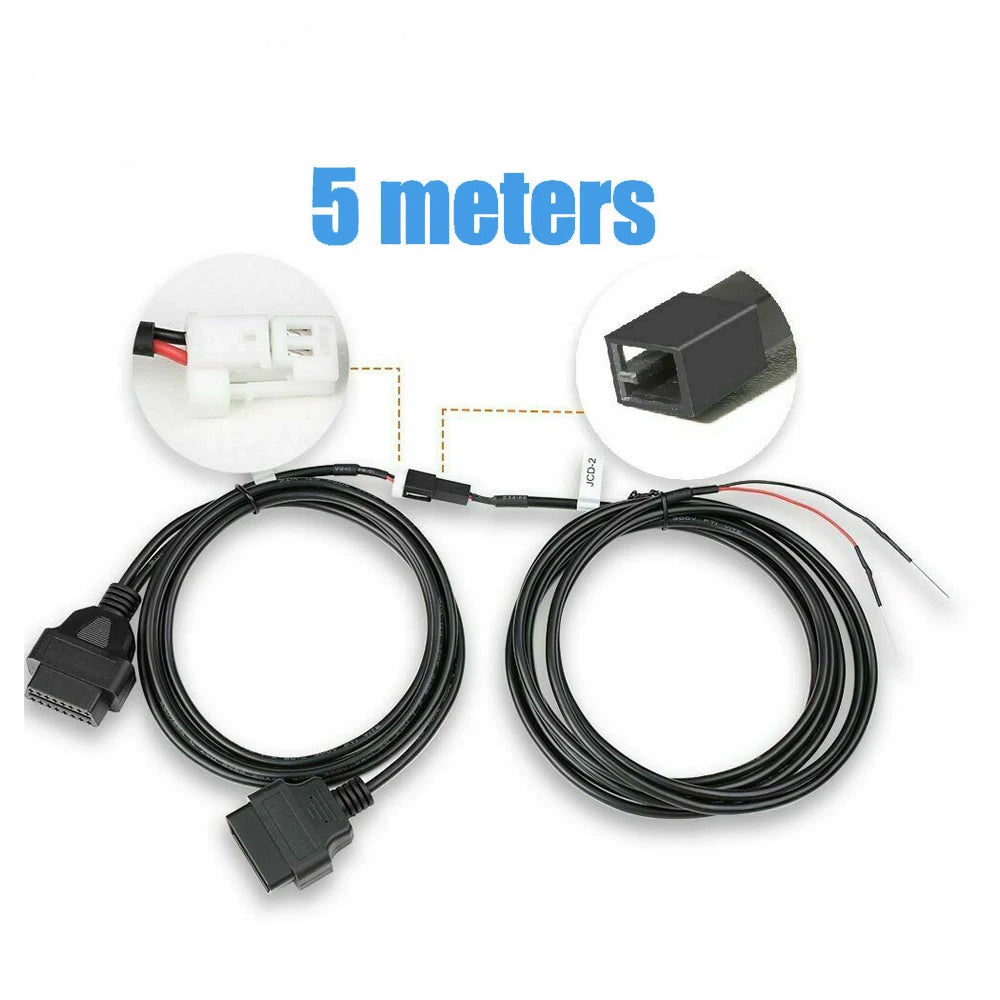 Lonsdor K518USA Key Programmer - KH100+ Handheld Key Programmer - LKE Emulator - JCD 2-in-1 Cable - 1 Year Free Update