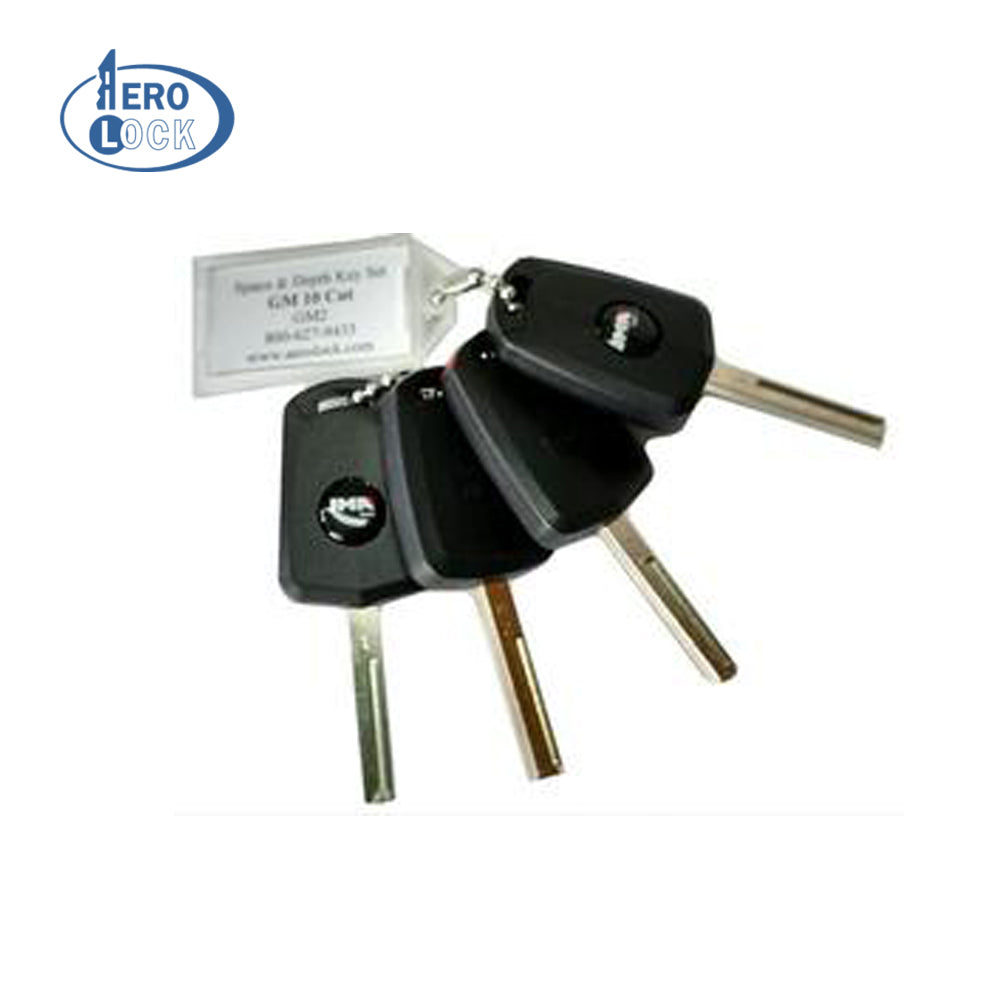 Aerolock - GM2 GM HU100 10-Cut Space & Depth Keys