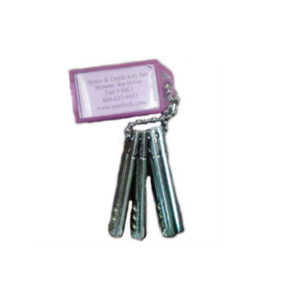 Aerolock - HK1 Hyundai-Kia 12-Cut LXP90 Space & Depth Keys