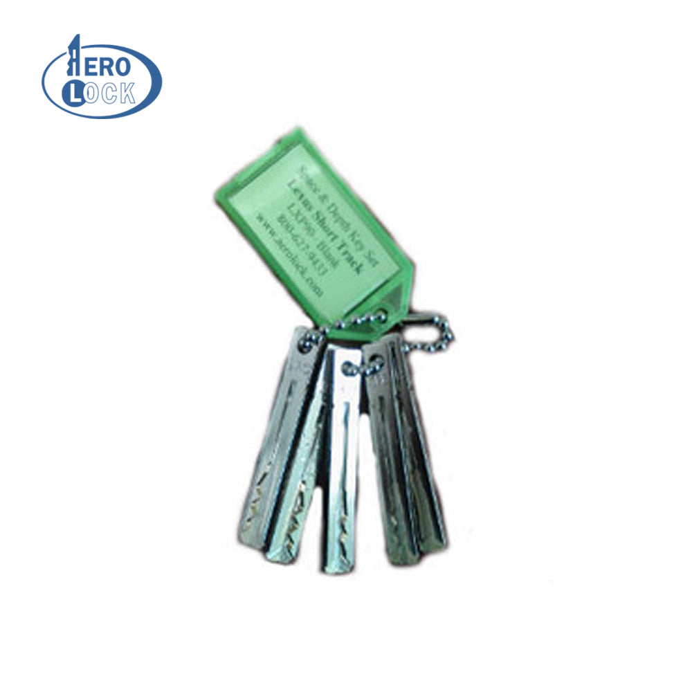 Aerolock - LEX2 Lexus TOY48 (Short) LXP90 Space & Depth Keys