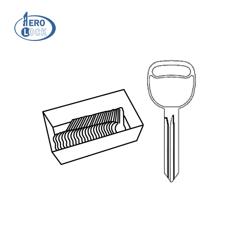 Aerolock - TO-105 GM B106 - B111 Z-Keyway Door Locks