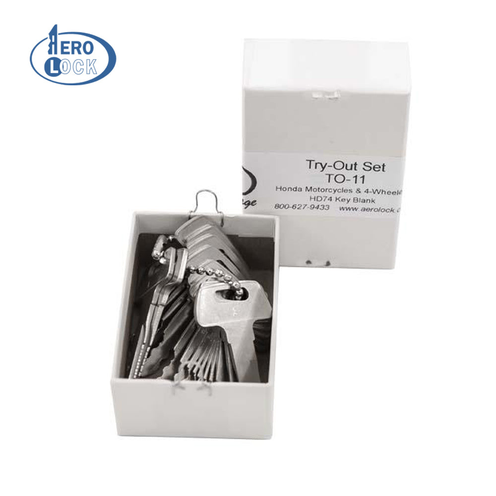 Aerolock - TO-11 Honda Motorcycle HD74 All Locks