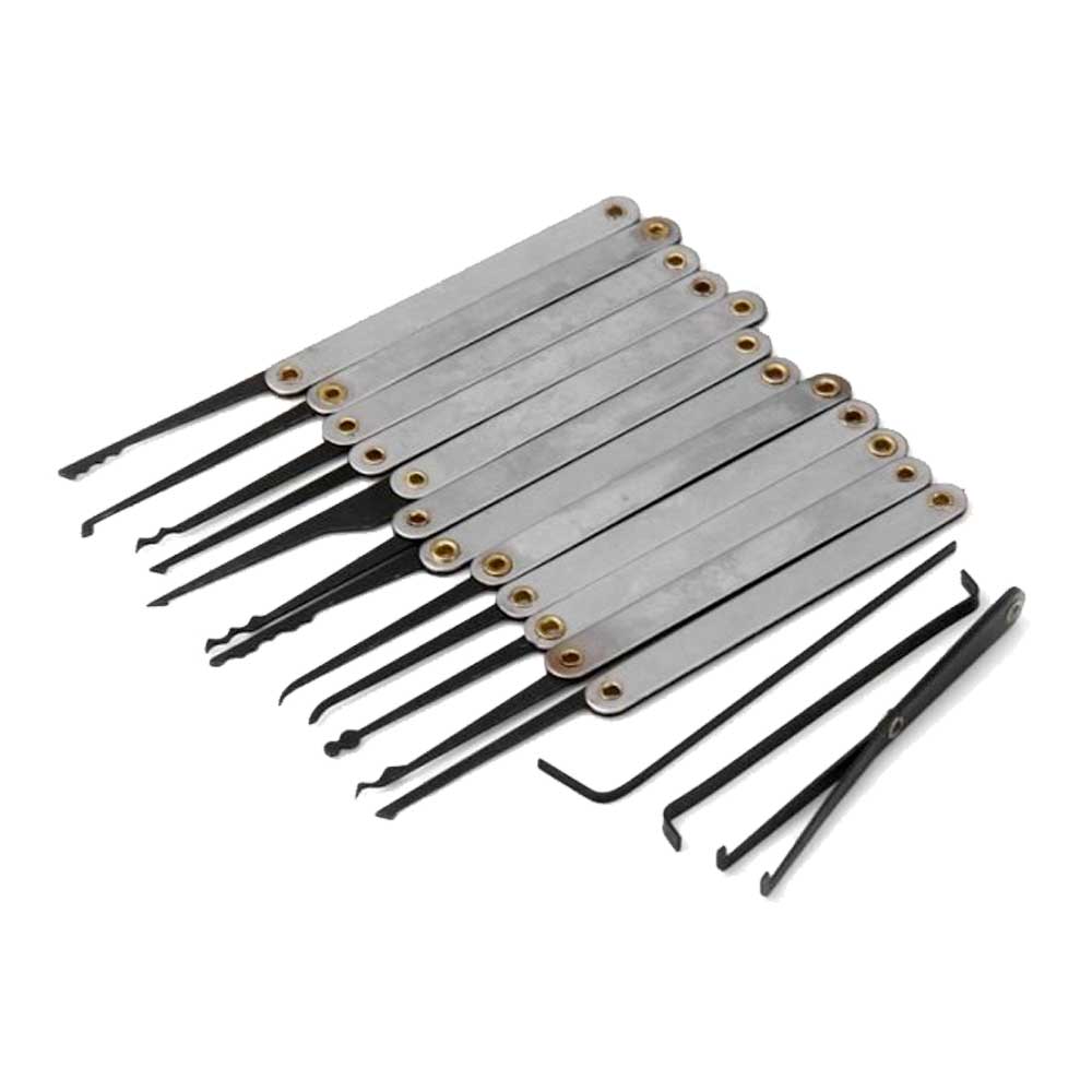 GOSO 12 Pieces Lock Pick Set with Leather Case