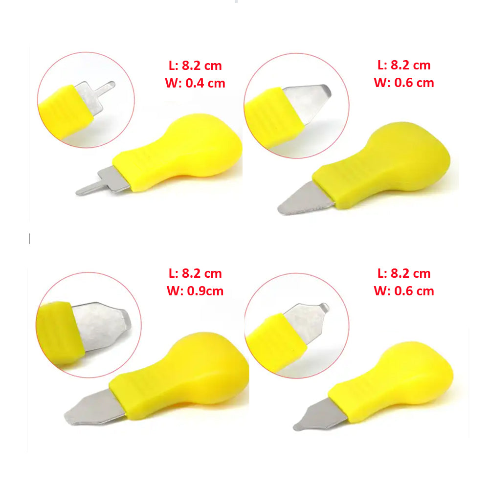 ECS AUTO PARTS Open Key Shell Tool Kit of 4 Pcs