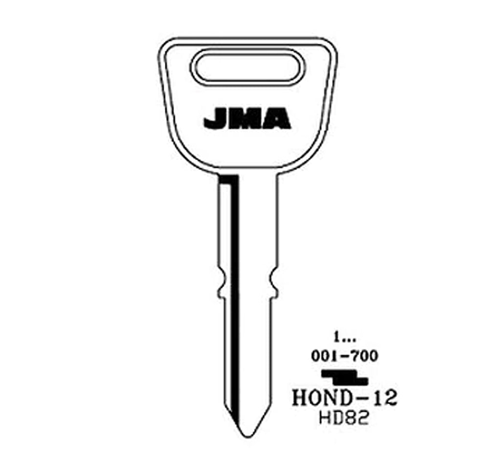 AeroLock TO-15 Try-Out Set for Honda All Door Locks X128 / X129 - 32 Keys