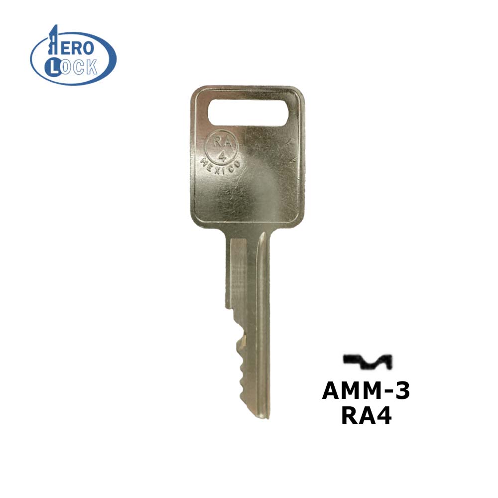 AeroLock TO-4 Try-Out Set for American Motors All Locks (Except Renault) RA4 - 96 Keys