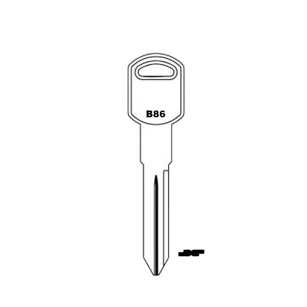 AeroLock TO-91 (GM39) GM Door Locks Try-Out Key Set 128 Keys
