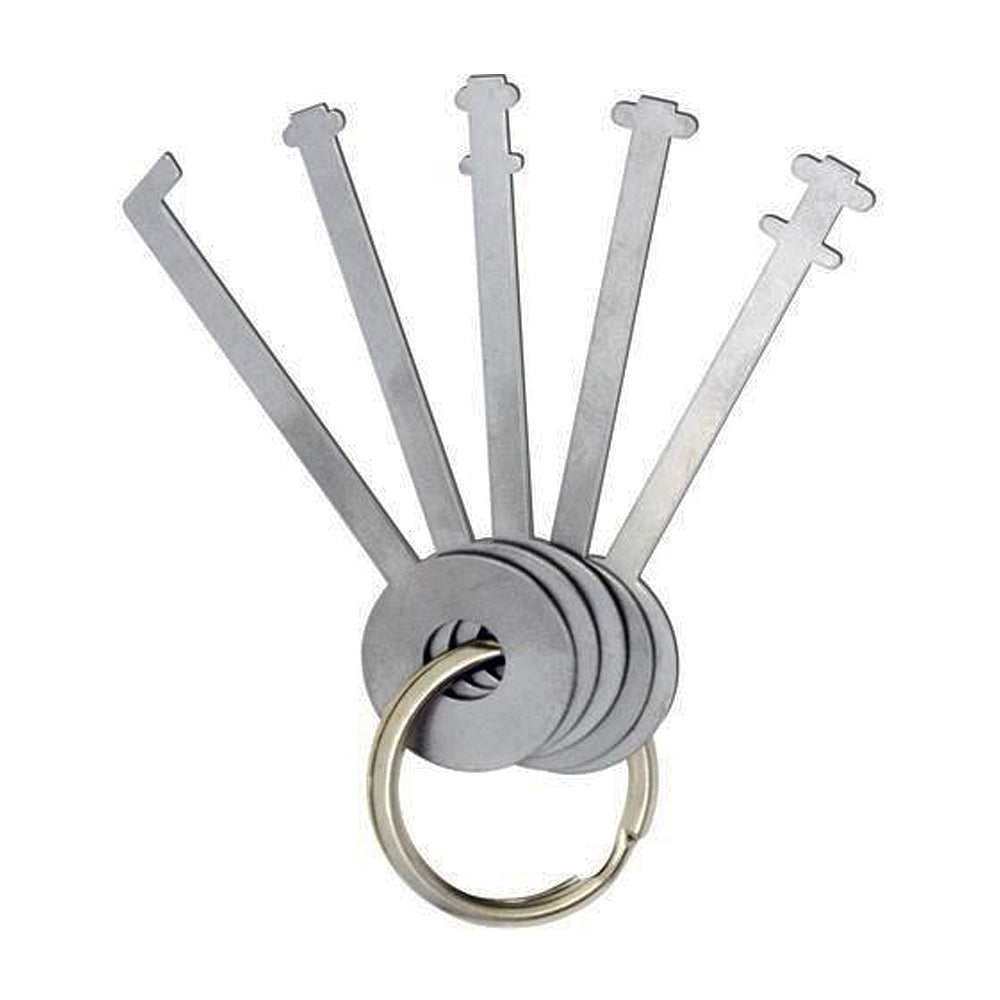 LOCK MONKEY MK210 Warded Padlock Pick Set 5Pcs
