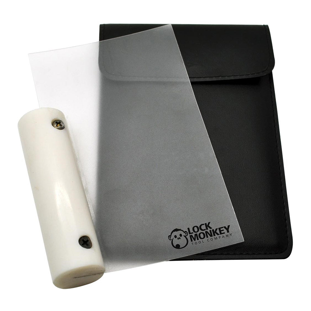 LOCK MONKEY MK240 Latch Shim w/ Handle & 4 Replacement Shims