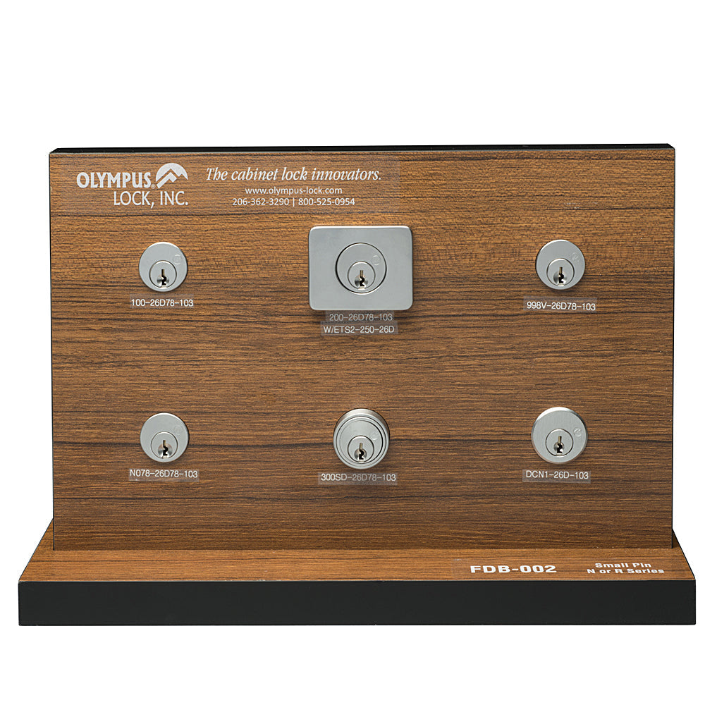 OLYMPUS LOCK - Display Board - Small Pin Locks