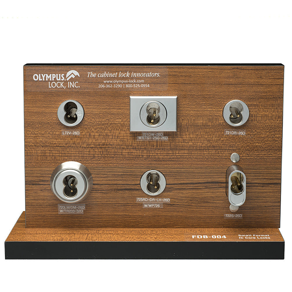 OLYMPUS LOCK - Display Board - Small Format IC Locks
