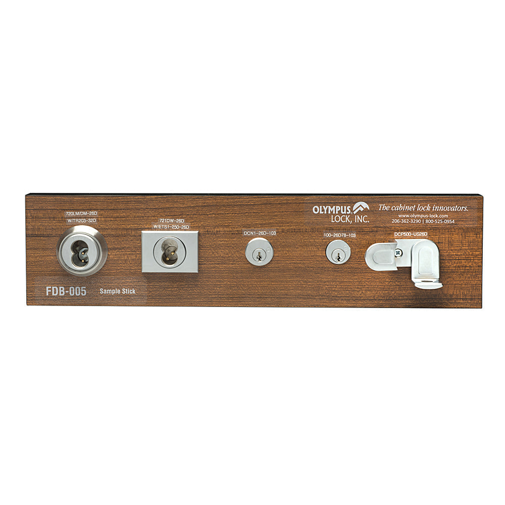 OLYMPUS LOCK - Display Board - Sample Stick