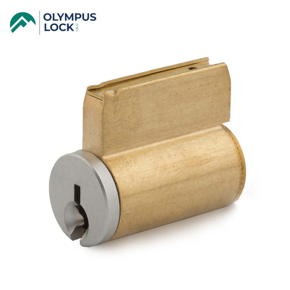 OLYMPUS LOCK - T54C - T-Knob Replacement Cylinder Core - N Series National - 26D - Satin Chrome - KA 103 - Grade 1