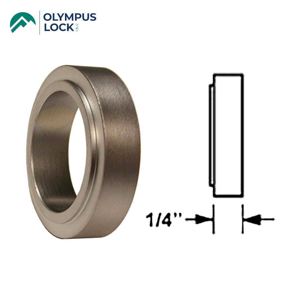 OLYMPUS LOCK - 1/4 Trim Spacer Collar for DCN Cam Locks