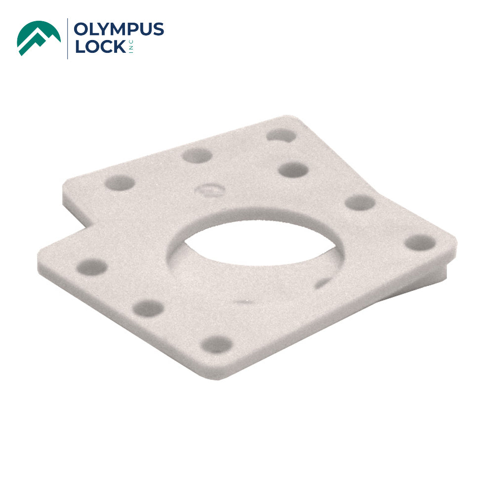 OLYMPUS LOCK - WP21 ( 3 / 32" ) Spacer For 7/8 Barrel Diameter Locks - White Plastic
