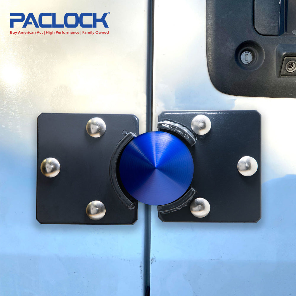 PACLOCK PL770 Series Double-Coated Steel Barn-Door-Style Hasp