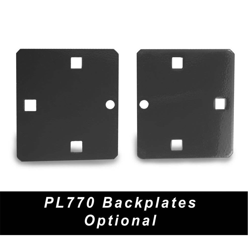 PACLOCK PL770 Series Double-Coated Steel Barn-Door-Style Hasp