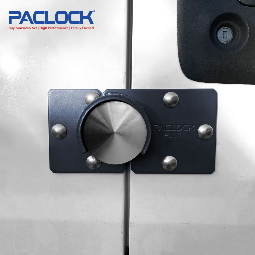 PACLOCK PL810 Series Double-Coated Steel Left-Door-Style Hasp