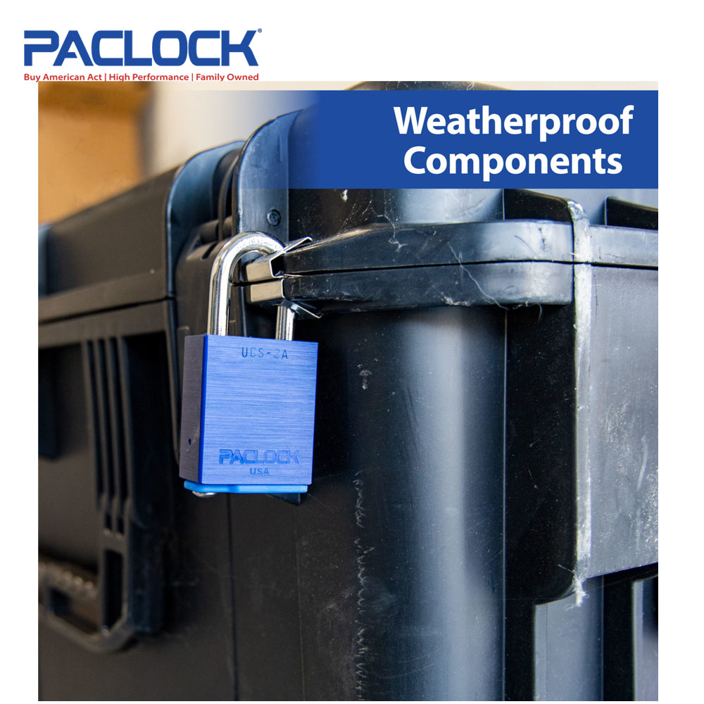 PACLOCK UCS-2A Series Medium-Duty Aluminum Padlock