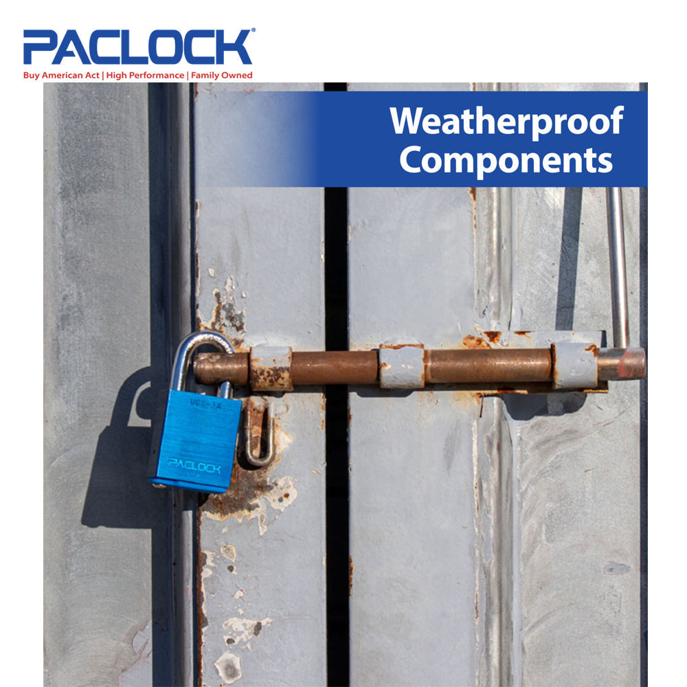 PACLOCK UCS-3A Series Heavy-Duty Aluminum Padlock