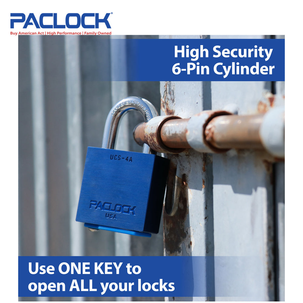 PACLOCK UCS-4A Series Ultra-Heavy-Duty Aluminum Padlock