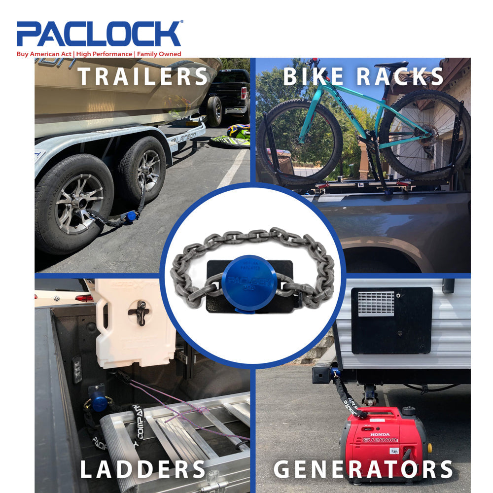 PACLOCK UCS-6A Series Aluminum Chain Locking System for 8mm Chain