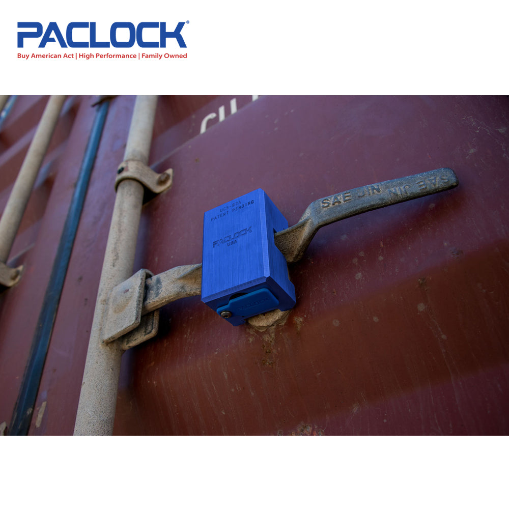 PACLOCK UCS-82A Series Hidden-Shackle Aluminum Container Door Lock