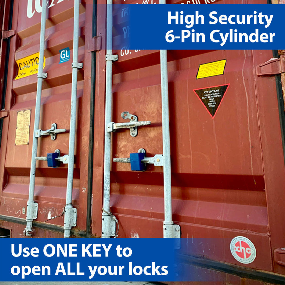 PACLOCK UCS-82A Series Hidden-Shackle Aluminum Container Door Lock