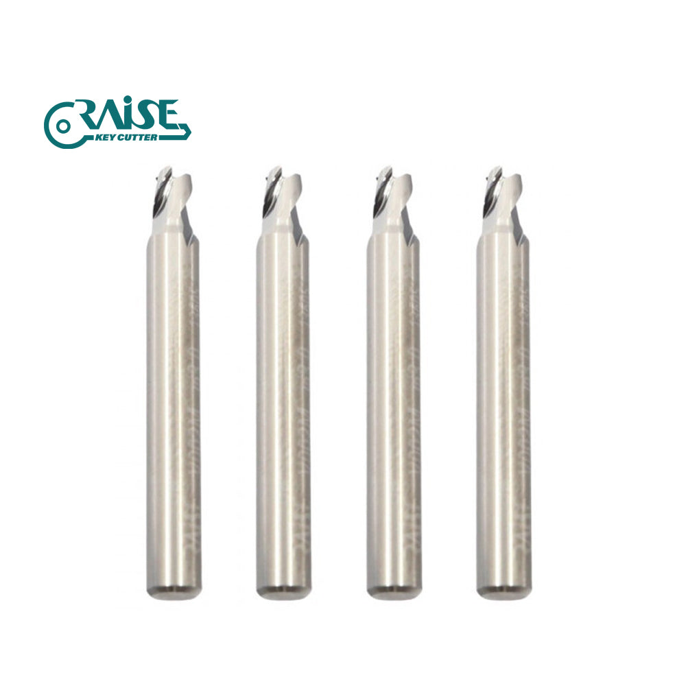 High Grade Set of 4 End Mill Cutters for Keyline Ninja, Versa & Vortex