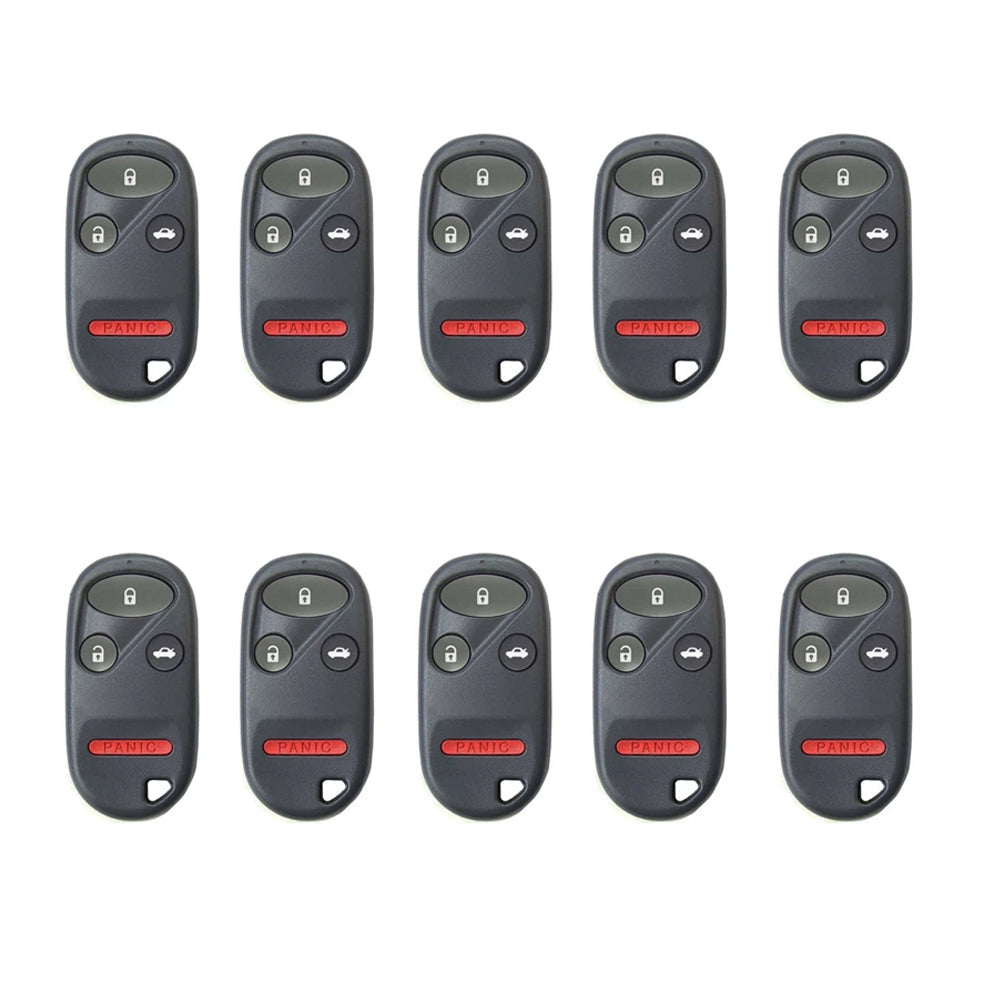 2004 - 2008 Acura TSX TL Keyless Entry 4B W/ Trunk Fob FCC# OUCG8D-387H-A - 72147-SEP-A51 / 72147-SEP-A52 - Aftermarket (10 Pack)