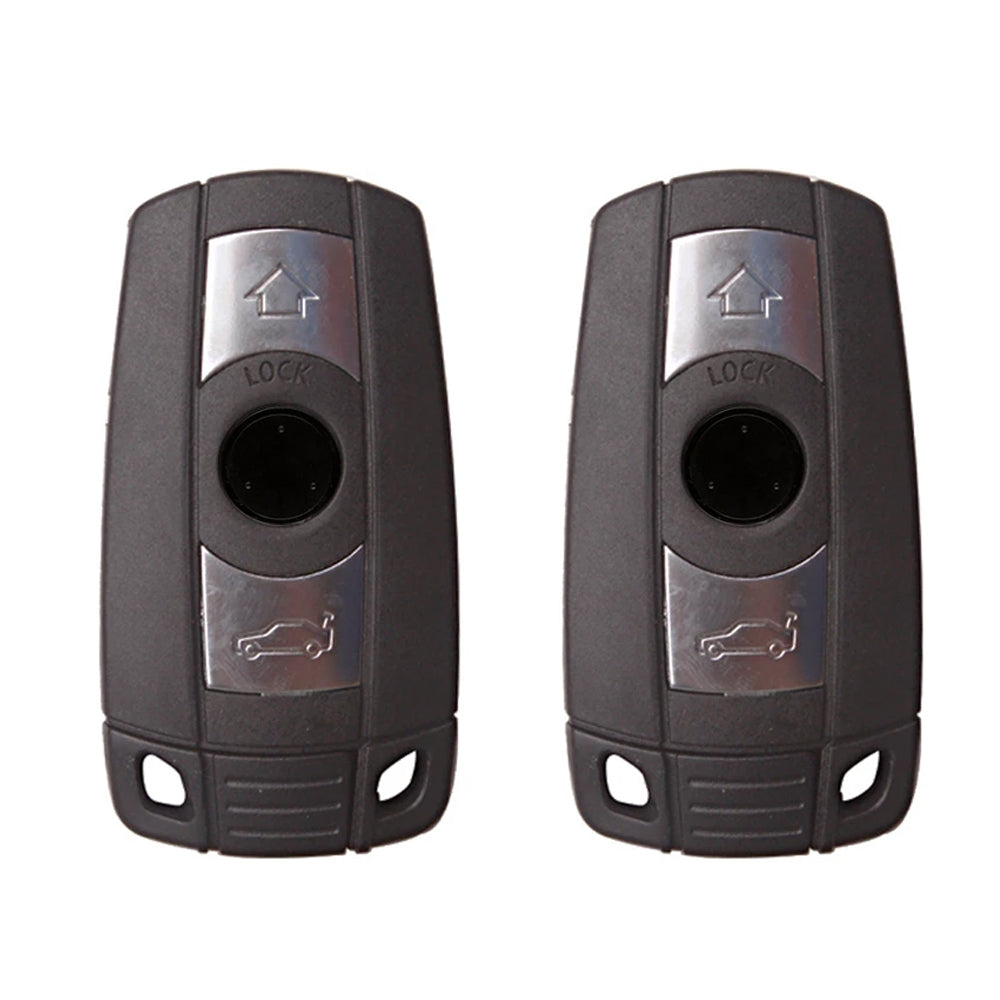 AKS KEYS Aftermarket Smart Key Fob CAS Slot for BMW 3 5 6 Series 2006 2007 2008 2009 2010 2011 2012 3B FCC# KR55WK49127/ 49123/ 49186 315 (2 Pack)