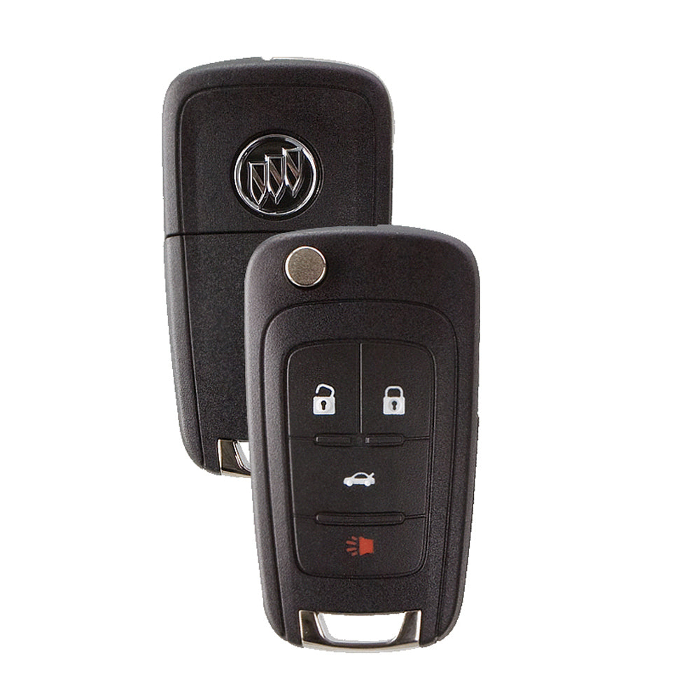 2010 - 2021 Buick Flip Key Fob 4B W/ Trunk FCC# OHT01060512 - 13504205