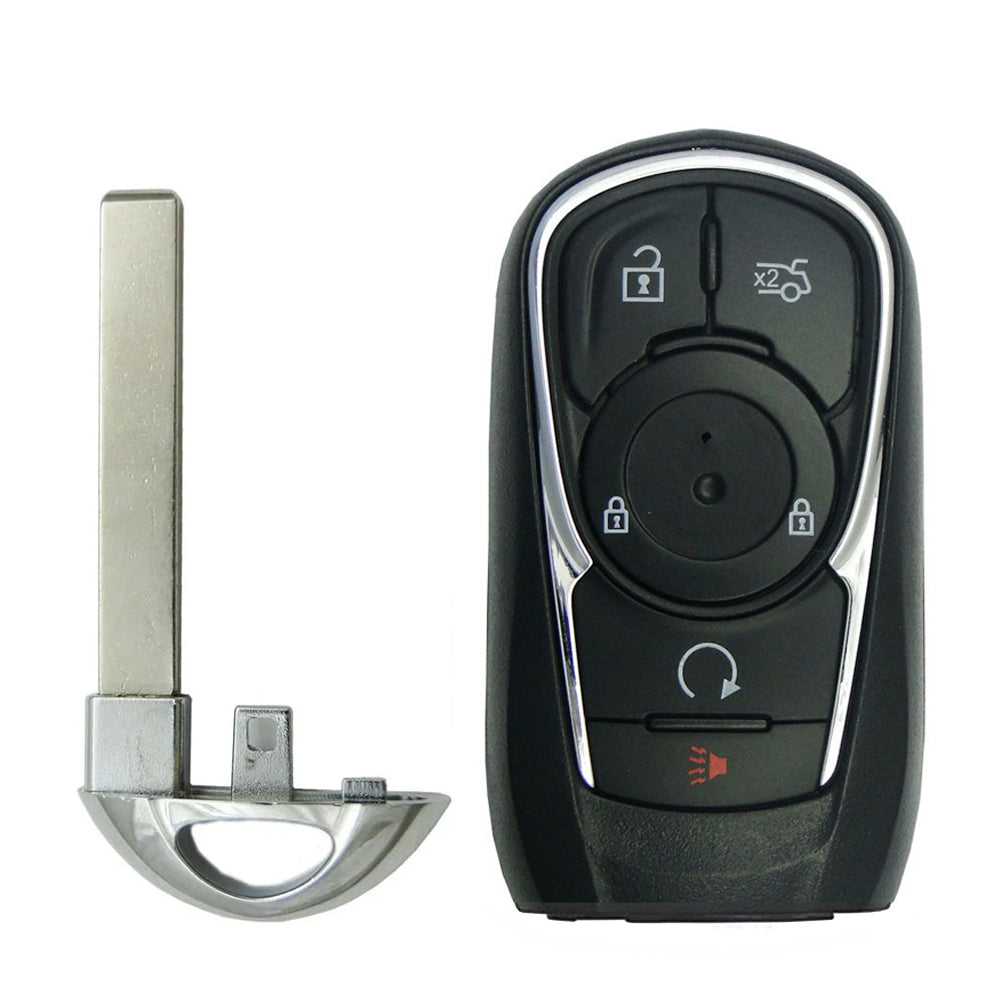 2017 - 2019 Buick Lacrosse Smart Key 5B Fob W/ Trunk & Remote Start FCC# HYQ4EA - 13508414