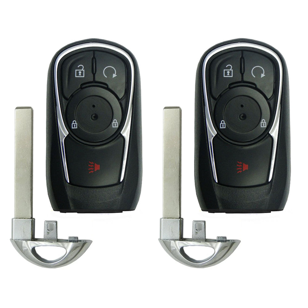 2018 - 2020 Buick Regal Smart Key 4B Fob W/ Remote Start FCC# HYQ4EA - 13511629 (2 Pack) - Aftermarket