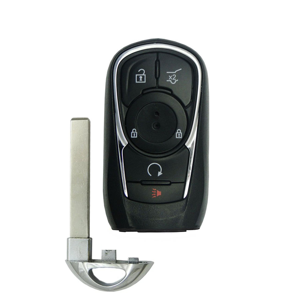 2018 - 2019 Buick Enclave Smart Key 5B Fob W/ Hatch & Remote Start FCC# HYQ4EA - 13521090