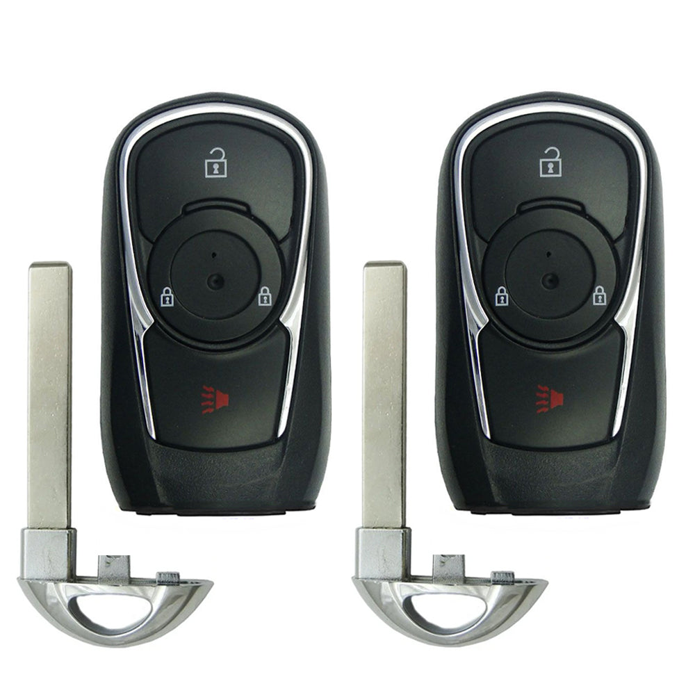2017 - 2020 Buick Encore Smart Key 3B Fob FCC# HYQ4AA - 13508417 (2 Pack) - Aftermarket