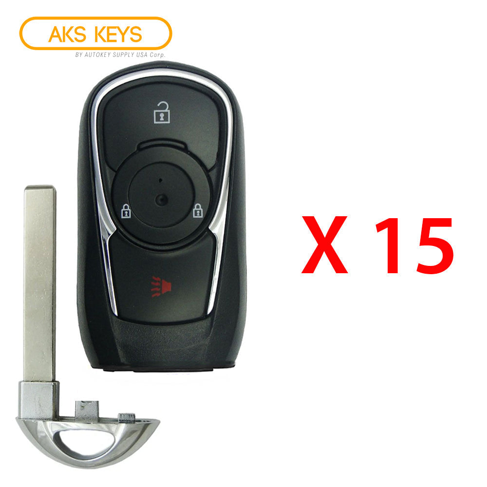 2017 - 2020 Buick Encore Smart Key 3B Fob FCC# HYQ4AA - 13508417 (15 Pack) - Aftermarket