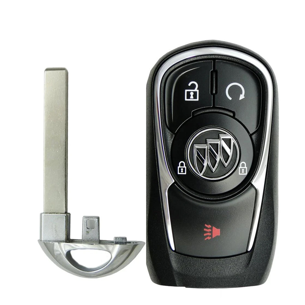 2021 2022 Buick Encore Smart Key PEPS 4B Fob W/ Remote Start FCC# HYQ4AS - 13534465