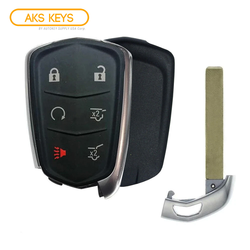 2015 - 2020 Cadillac Escalade Smart Key 6B Fob FCC# HYQ2AB - 13580812