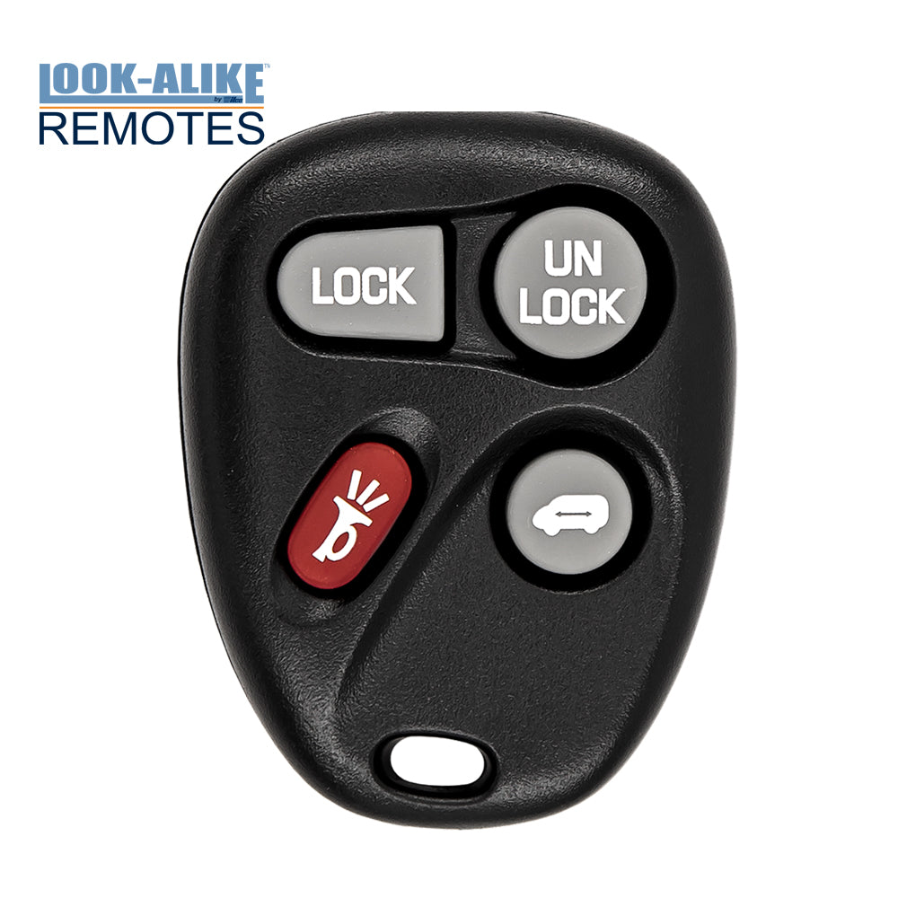 1997 - 2000 Chevrolet Oldsmobile Pontiac Keyless Entry 4B Fob FCC# ABO0204T
