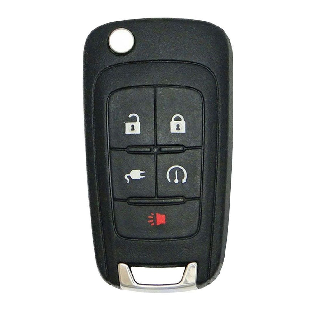 Remotez4less Replacement Flip Key Fob For 2015-2016 Chevy Impala – PEPS 5b, OHT01060512, Engine Immobilizer