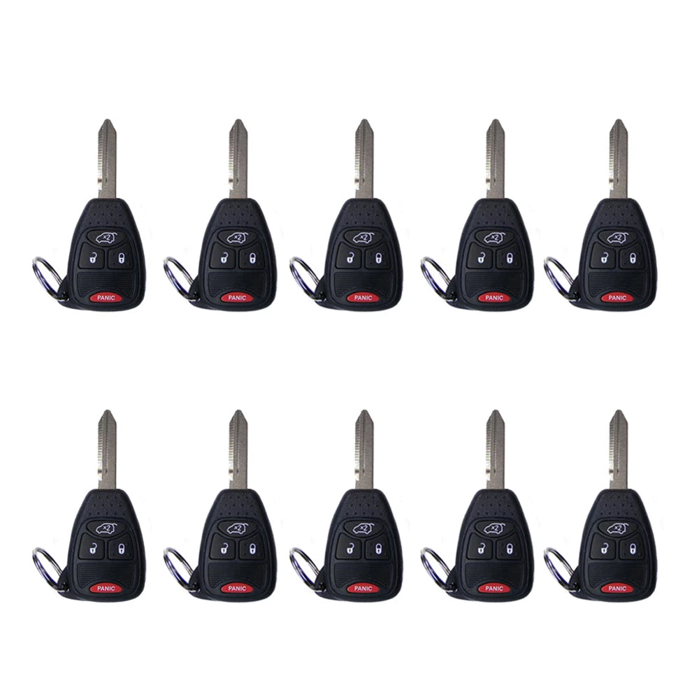 2004 - 2008 Chrysler Jeep Key Fob 4B FCC# M3N5WY72XX (10 Pack)