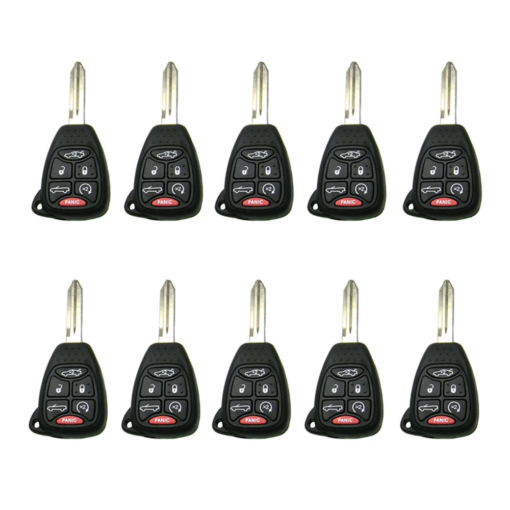 2007 - 2014 Chrysler Remote Key 6B FCC# OHT692427AA (10 Pack)
