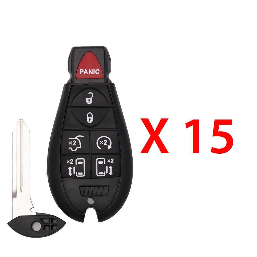 2008 - 2020 Dodge Grand Caravan Fobik Key 7B FCC# IYZ-C01C (15 Pack)