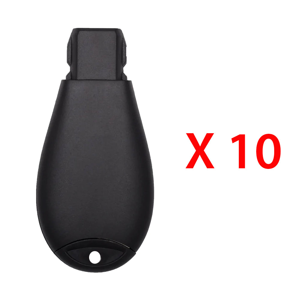 2008 - 2020 Chrysler Dodge Jeep Fobik Key Shell 4B for FCC# IYZ-C01C (10 Pack)