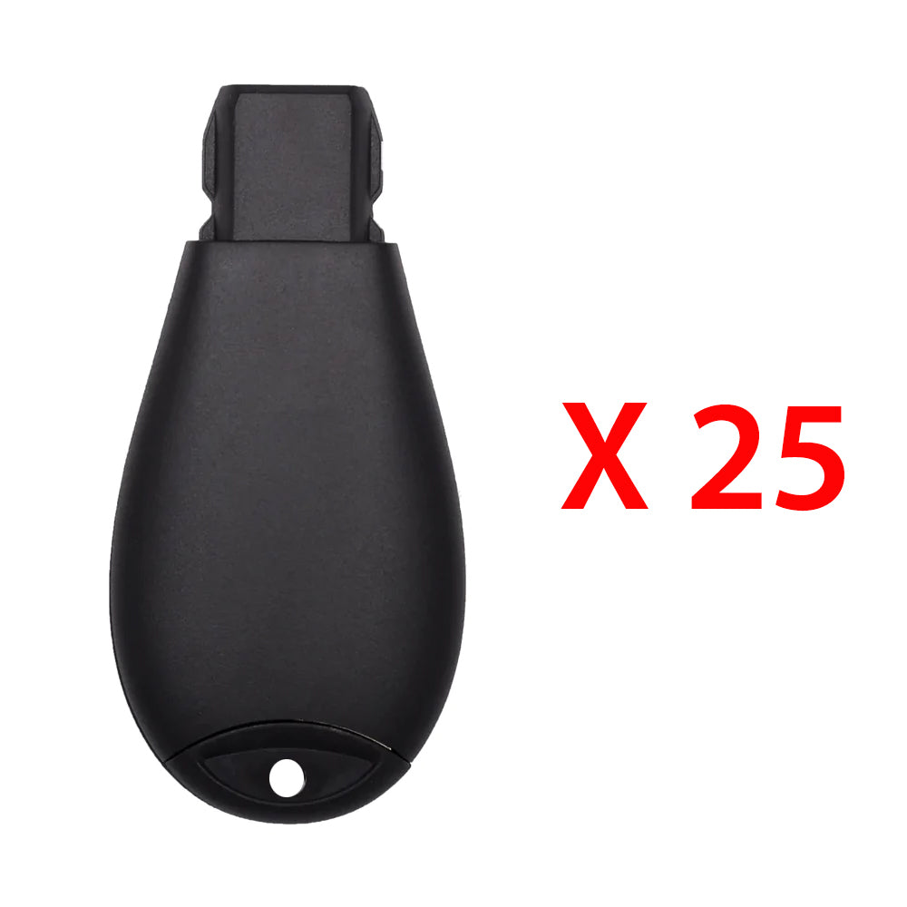 2008 - 2020 Chrysler Dodge Jeep Fobik Key Shell 4B for FCC# IYZ-C01C (25 Pack)