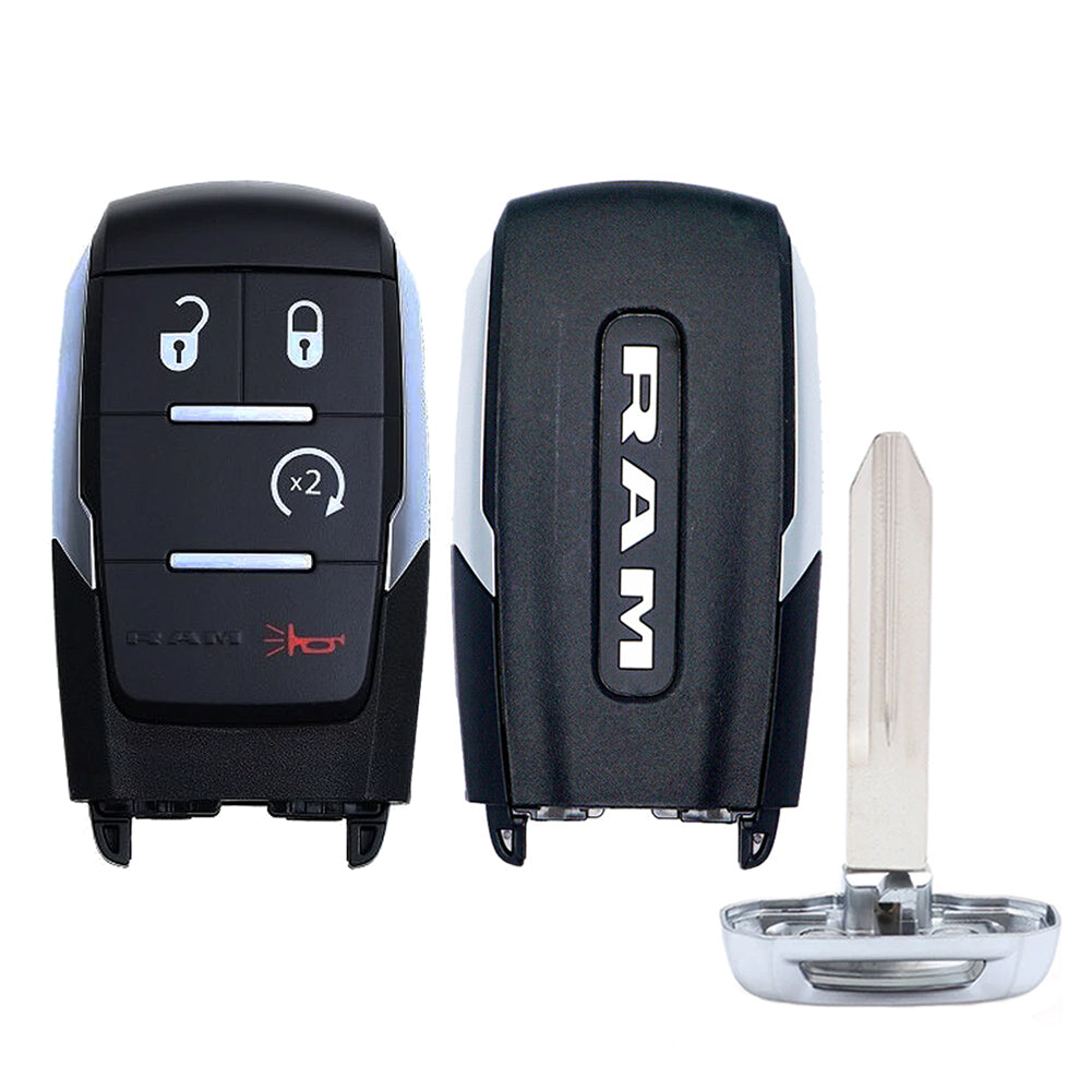 2019 - 2024 RAM 2500 3500 4500 5500 (Heavy Duty) Smart Key 4B FCC# GQ4-76T - Silver Sides