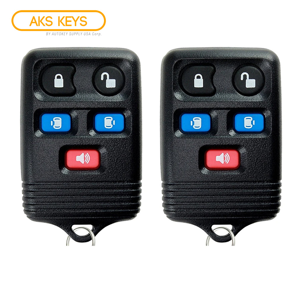 1998 - 2008 Ford Remote Control 5B FCC# CWTWB1U551 (2 Pack)